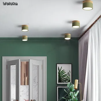 

Living room spotlight aisle corridor Nordic led round ceiling lamps cloakroom surface mounted downlight ceiling light CD50 W07