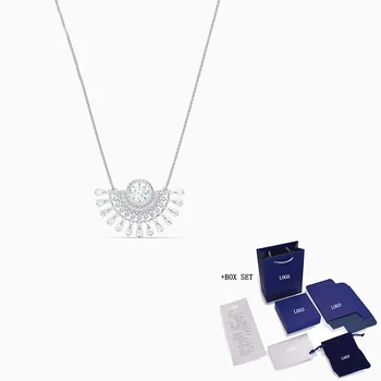 

Fashion Jewelry SWA New SPARKLING DIAL DIAL UP Necklace Charming Crystal SPARKLING Decoration Romantic Birthday Gift For Wo
