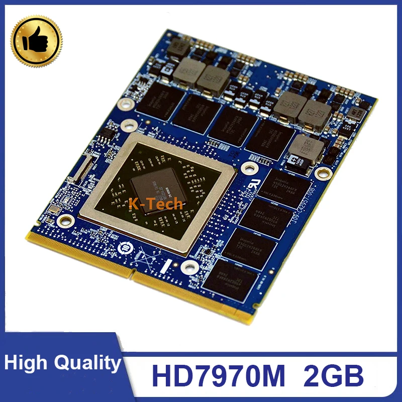Видеокарта VGA HD7970M HD 7970M HD7970 оригинальная графическая карта 216-0836036 2 ГБ для