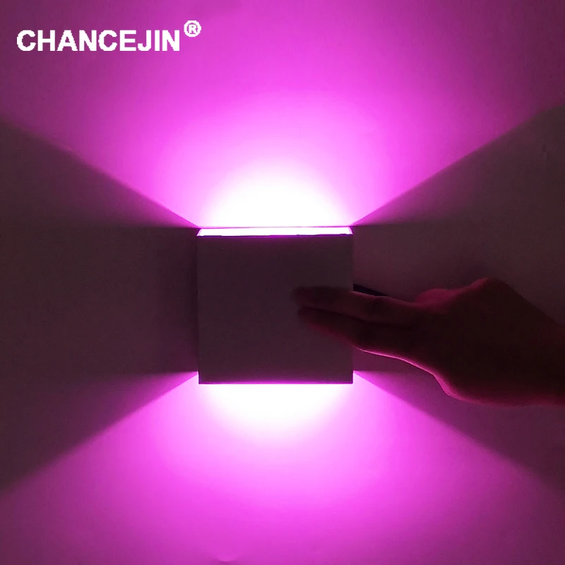 Светодиодный настенный светильник 6 Вт комнатный с поверхностным креплением COB