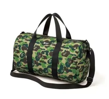 

Men Camo Shoulder Bag Green Travel Gym Sport Duffle Handbag New Cylindrical Fashion Leisure Outdoor Travel