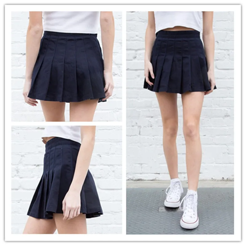 Brandy Melville Pleated Skirt Simple Skirt Brandy Melville Summer