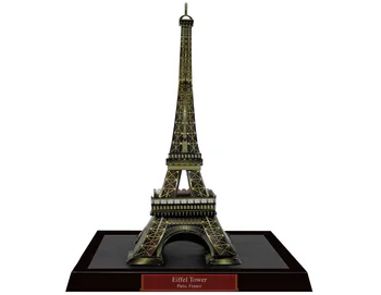 

France Eiffel Tower 3D Paper Model World Famous Architectural Model Handmade DIY Three-dimensional Educational Toys Collection