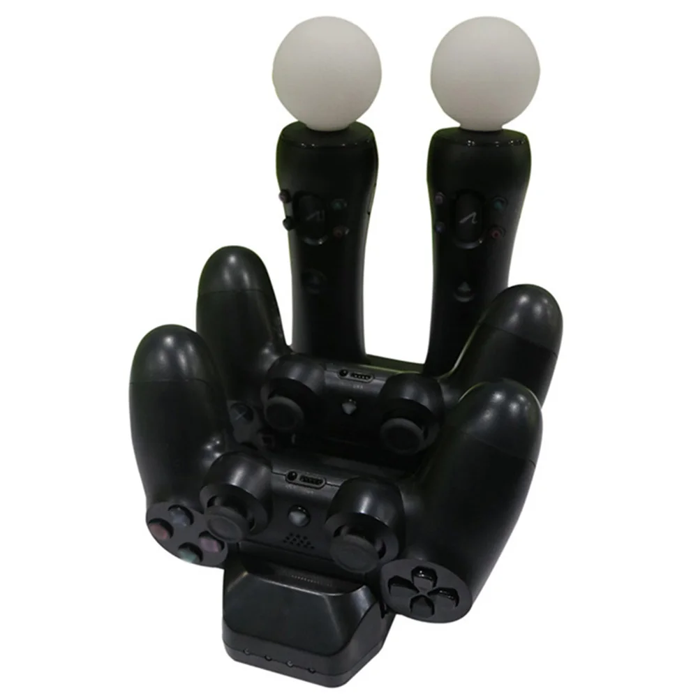 Аксессуары PS4 Для PS VR Move Controller Dualshock4 зарядное устройство для геймпада PlayStation