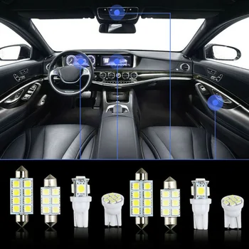

16pcs/Set Car Lamp LED Bulb Interior Kit 6500K Error-free Super bright