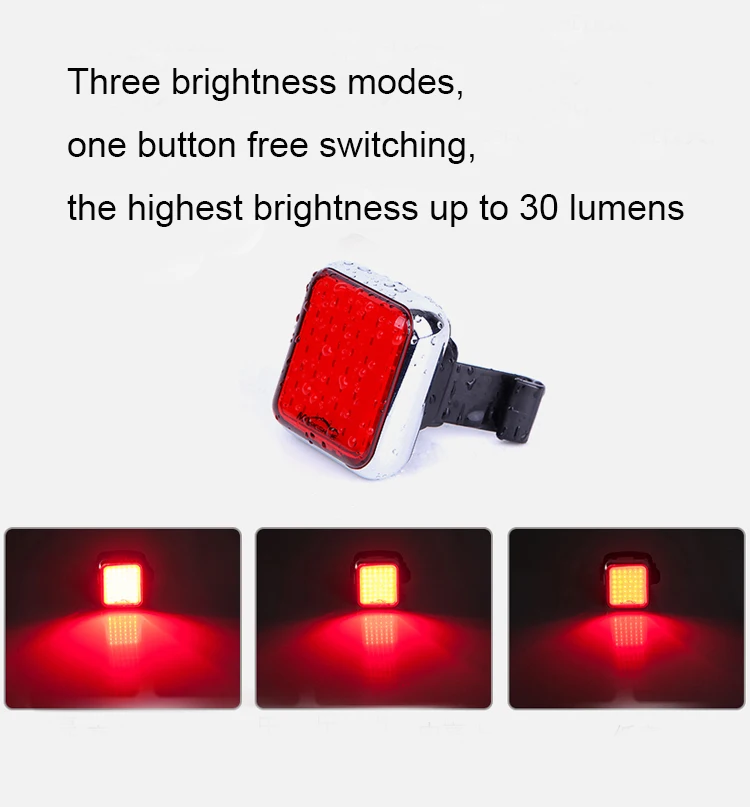 Светодиодный задний фонарь для велосипеда Magicshine Seemee60 USB перезаряжаемый