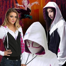 Cosplay Costume 3D Zipper Jacket Coat Outfit Clothing Oversized Hoodies Sweatshirt Men Women