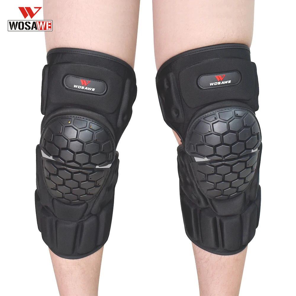 WOSAWE наколенники для езды на мотоцикле Moto Skate наколенники MTB наколенники гоночная Защитная Экипировка спортивные лыжные протекционы patines