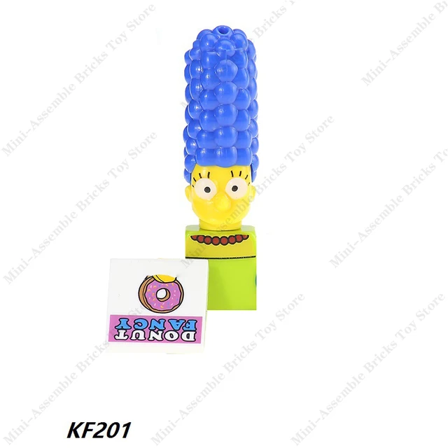 KF6039 Simpsons-Figures Mini Action Toy Figures Building Blocks Compatible Bricks Assemble Dolls Toys Birthday Gift for Children 3