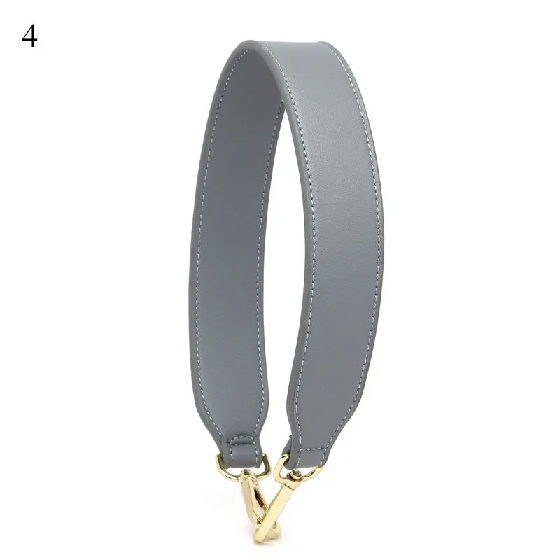 Fashion PU Leather Bag Strap Female Handles For Shoulder Bags Solid Color/Leopard Printed Belt Accessories for Women Handbag