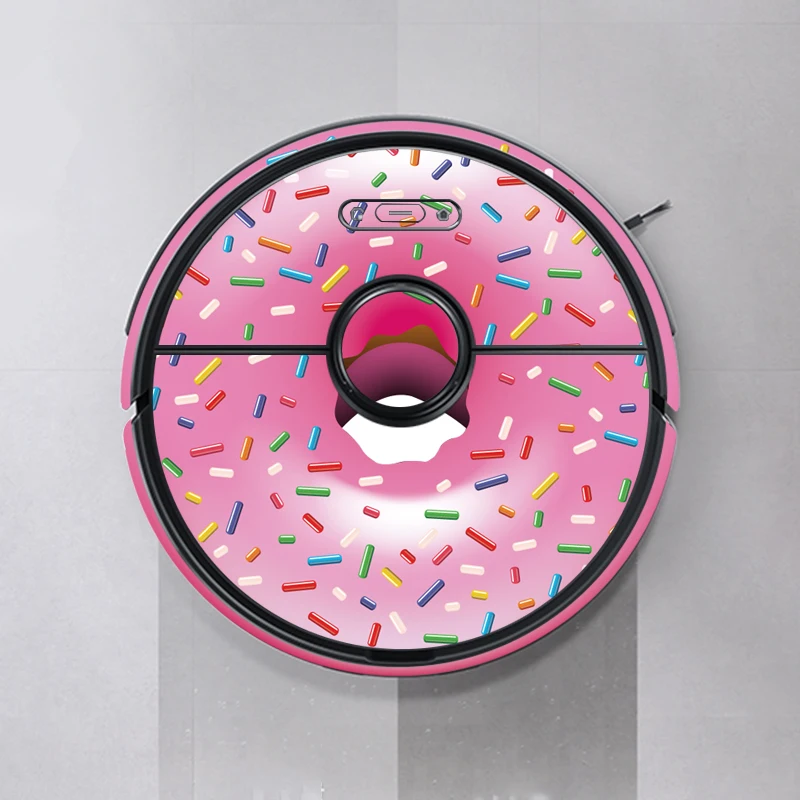 Виниловая наклейка на заказ для робота пылесоса xiaomi Roborock S6 T6 запасные части кожи