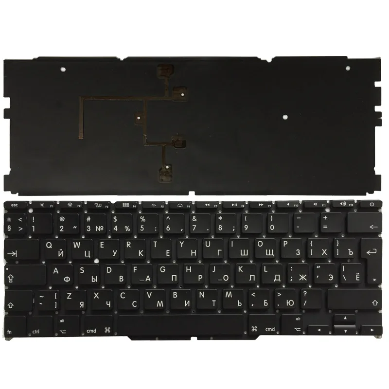 Новая 11 &quotРусская клавиатура для Macbook Air A1370 A1465 MC968 MC969 MD223 MD224 RU Клавиатура