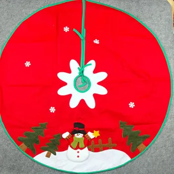 

Christmas Tree Skirt 100CM Felt 3d ChristmasTree Apron Christmas Tree Decorations Christmas Tree decorations
