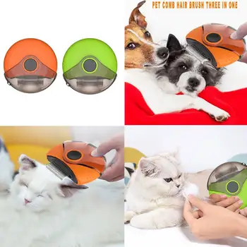 

Multi-functional Pet Comb Stainless Steel Dog Cat Hair Brush Pets Grooming