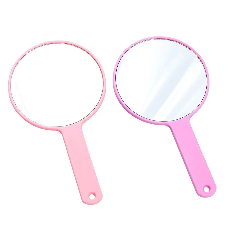 Spiegel косметическое зеркало для макияжа ручной работы розовое овальное круглое косметическое зеркало с ручкой для дам