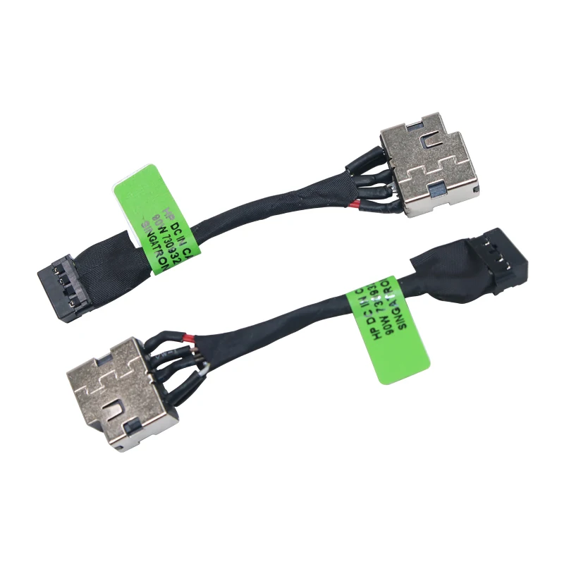 Оригинал для HP Pavilion 15-AB 15-AK 15T-AB 15T-AK 15Z DC разъем питания с кабелем 799749-F17 799749-S17 799749-Y17