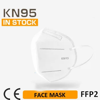 

25PCS FFP2 Fast Delivery KN95 Mask Dustproof Anti-fog And Breathable Face Masks Filtration Mouth Muffle Mask