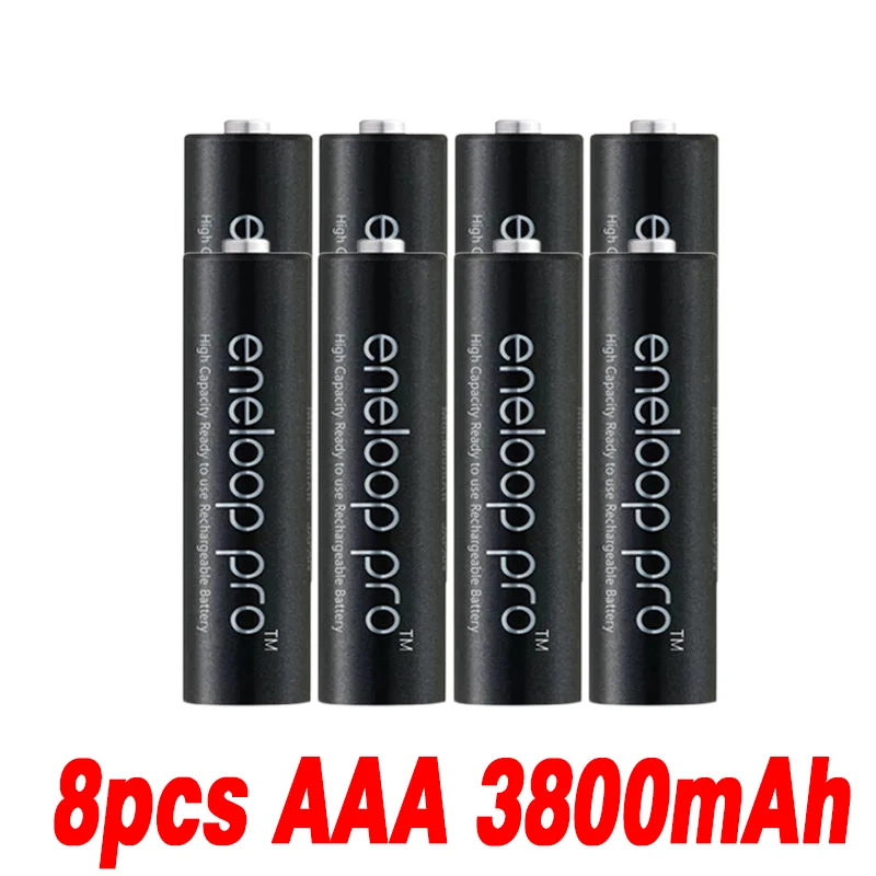 Panasonic Eneloop beat Original Pro AAA 3800mAh 1,2 V ni-mh камера лимфатические барабаны с зарядным устройством - Цвет: Зеленый