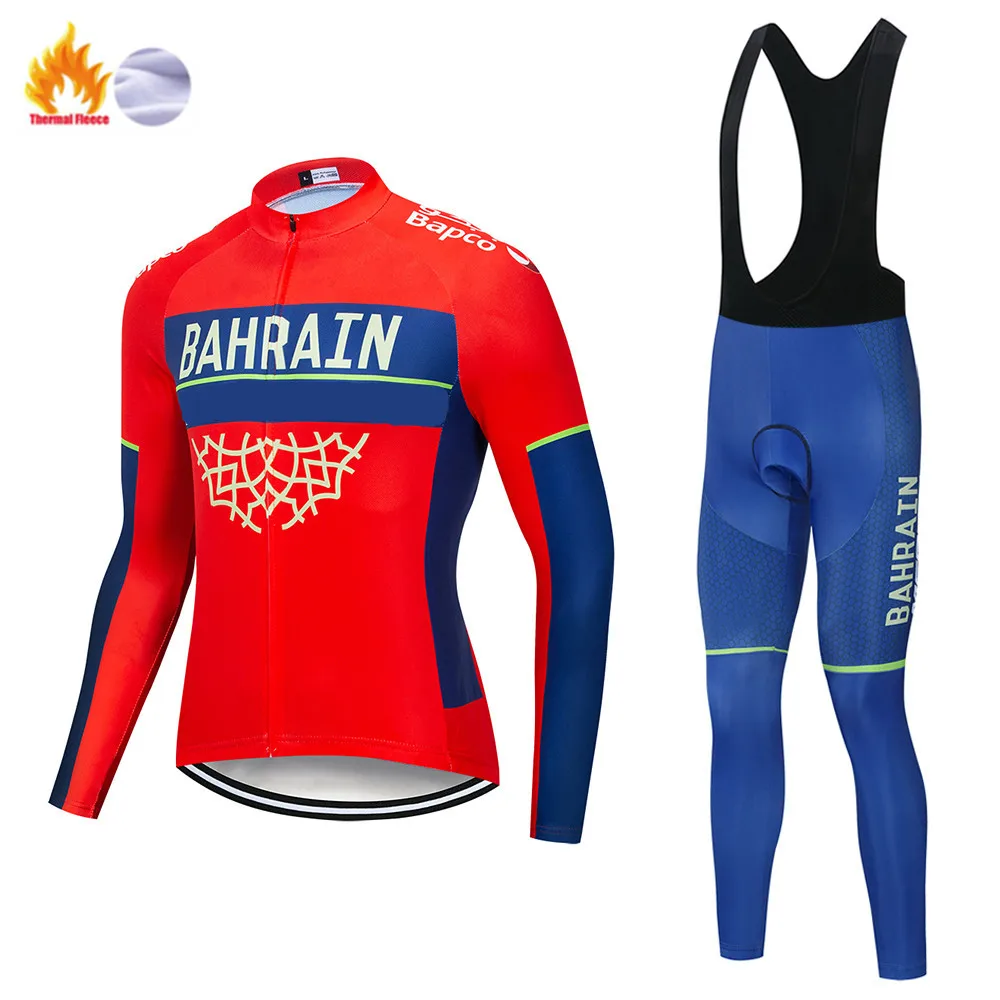 Winter Cycling set Northwave теплый зима Термальность флис Велосипедная форма NW Для Мужчин's Велоспорт Джерси костюм для прогулок верховой езды на велосипеде, MTB Костюмы комбинезон, комплект - Цвет: Winter Cycling set