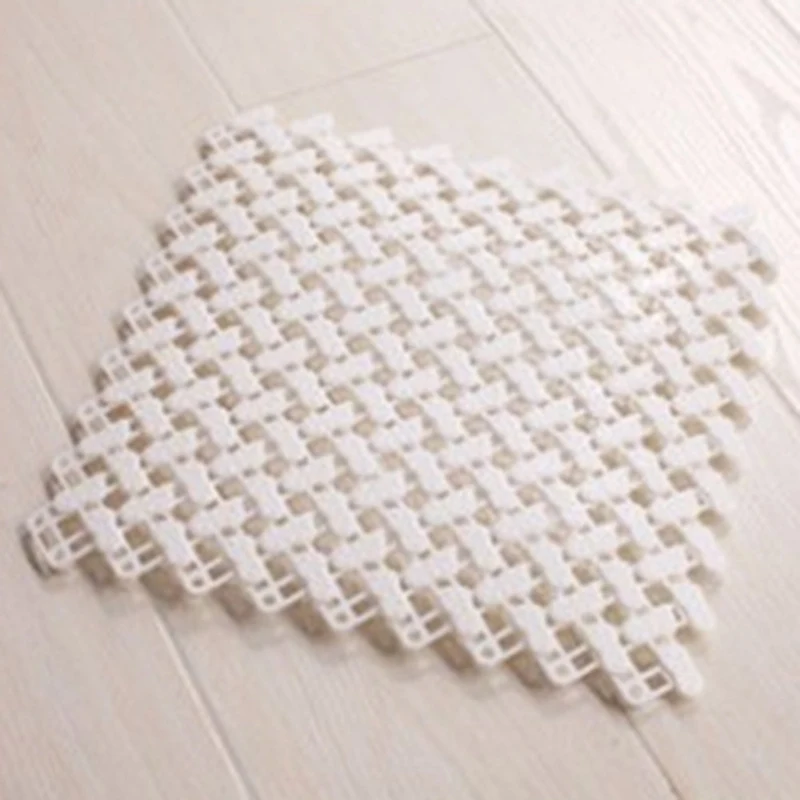 DIY ковер 25*25 см, яркие цвета, пластиковые коврики для ванной, Легкий Массажный ковер для ванной комнаты, душевая комната, резиновый нескользящий коврик
