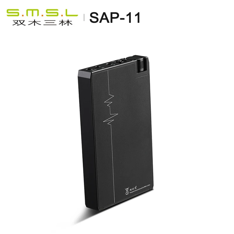 SMSL SAP-11 HiFi аудио TPA6120A2 портативный усилитель для наушников усилитель встроенный "SMSL динамический бас" 2,5 мм сбалансированный выход 3,5 мм