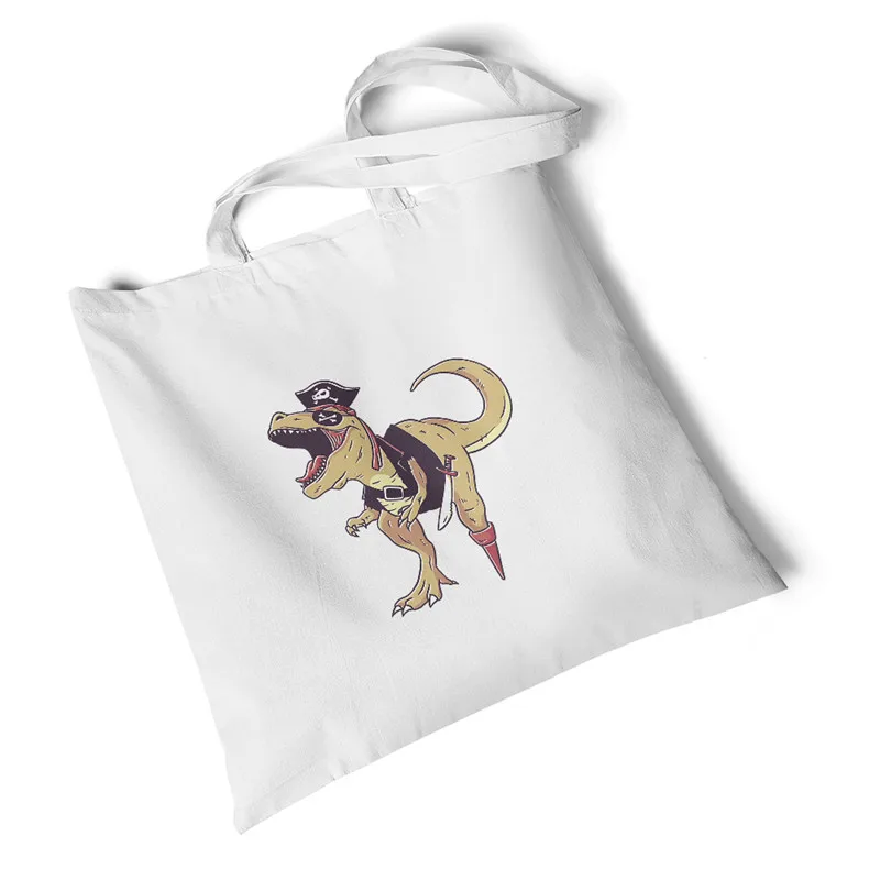 Focal20 уличная Женская Холщовая Сумка с животным принтом, дорожная большая сумка, сумка на плечо, оригинальная Складная Экологичная сумка для покупок