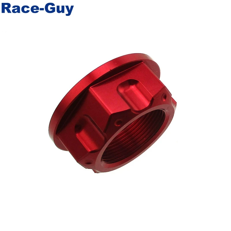 Алюминий M22 x 1 мм рулевого стержня гайка для Honda CRF50 XR50 KLX110 KX65 KX85 DRZ110 RM85 TTR50 TTR110 TTR125 50cc-190cc Байк