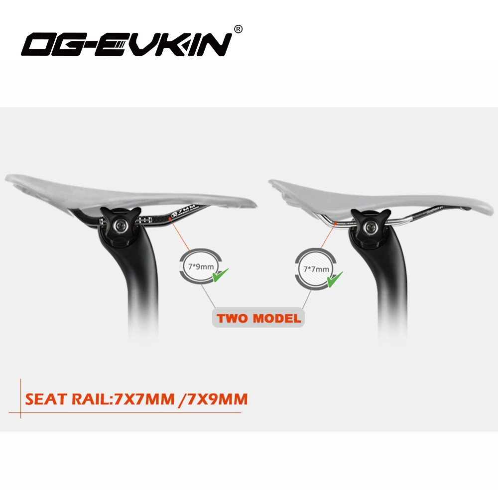 OG-EVKIN SP-005/SP-006 Carbon Seatpost 6° Road Bicycle Seatpost 27.2/31.6mm Seat Tube 350/400MM Canote Carbono Bicycle Parts