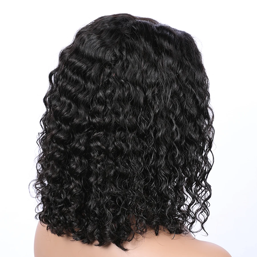 Волосы ELVA 13x6 человеческие волосы на кружеве парики для черных женщин парик из волнистых волос предварительно выщипанные волосы с волосами младенца бразильские волосы remy