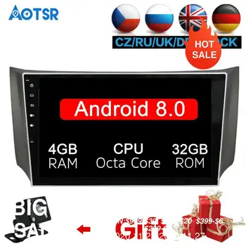 

10.2" Android 8.0 Car GPS Radio Player for Nissan Sylphy B17 Sentra 2012+ with Octa Core 4GB+32GB Auto Stereo Multimedia DAB+