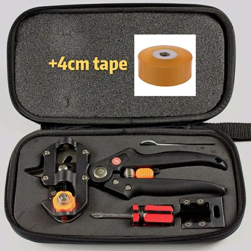 Black case with tape VIP Link садовый набор инструментов секаторы ножницы инструмент для прививки фруктового дерева прививка секатор нож для обрезки сельскохозяйственный инструмент - Цвет: Black case with tape