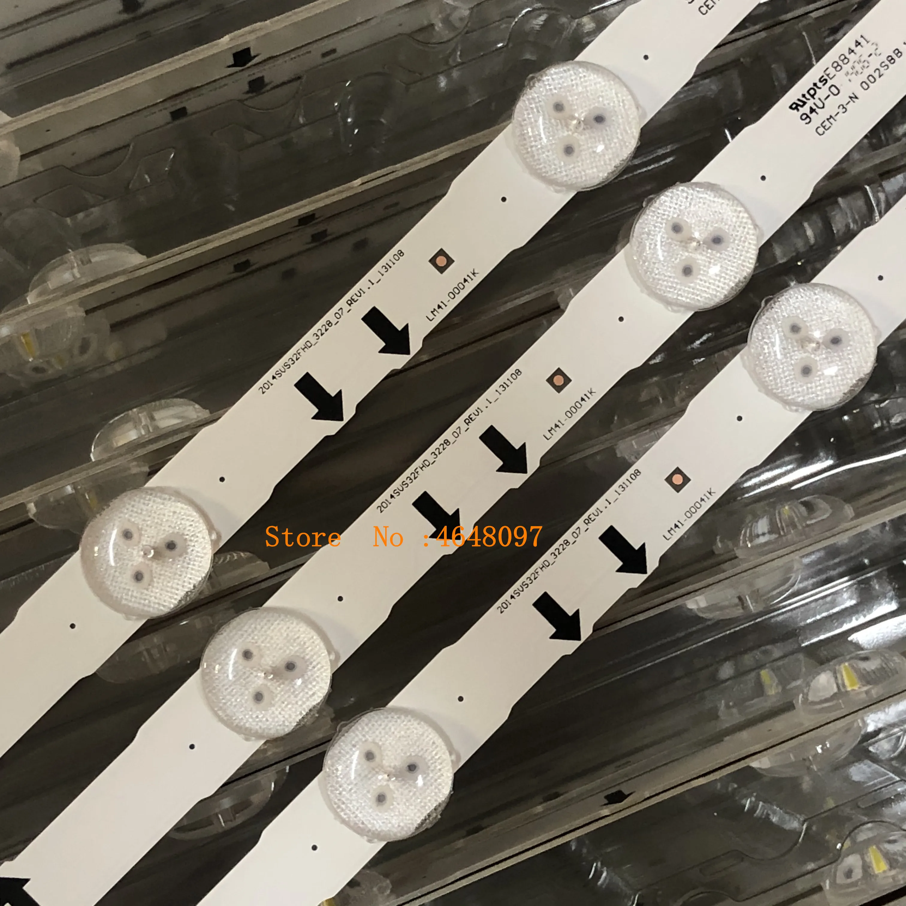 Светодиодный Подсветка полосы (4) для UE32J5100 UE32J5500 UE32J5600 UE32J5510 UE32J6300 UA32H5500AJ UE32H6400 UE32H6500