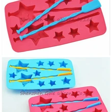 300 шт./лот Прямая с фабрики многофункциональная коробка для льда Luo Hasi Lucky-креативная новая экзотическая силиконовая форма для льда лотки для льда