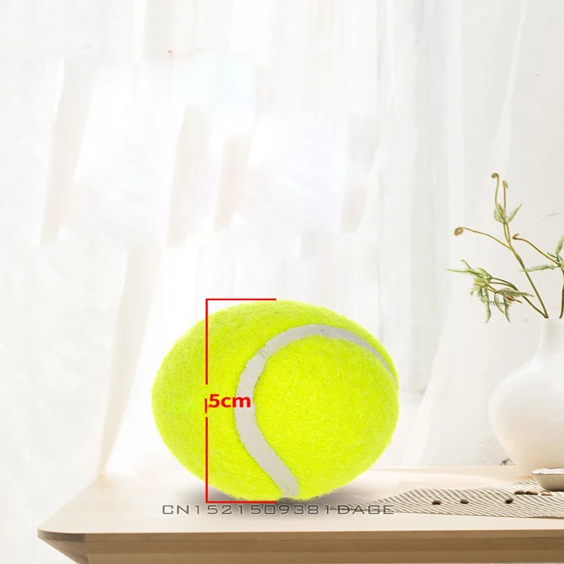 6 PCS Tennis Launcher Special 5cm Ball Dog Elastic Professional Tennis Throw Machine Portable Toy Only The Ball No Machine