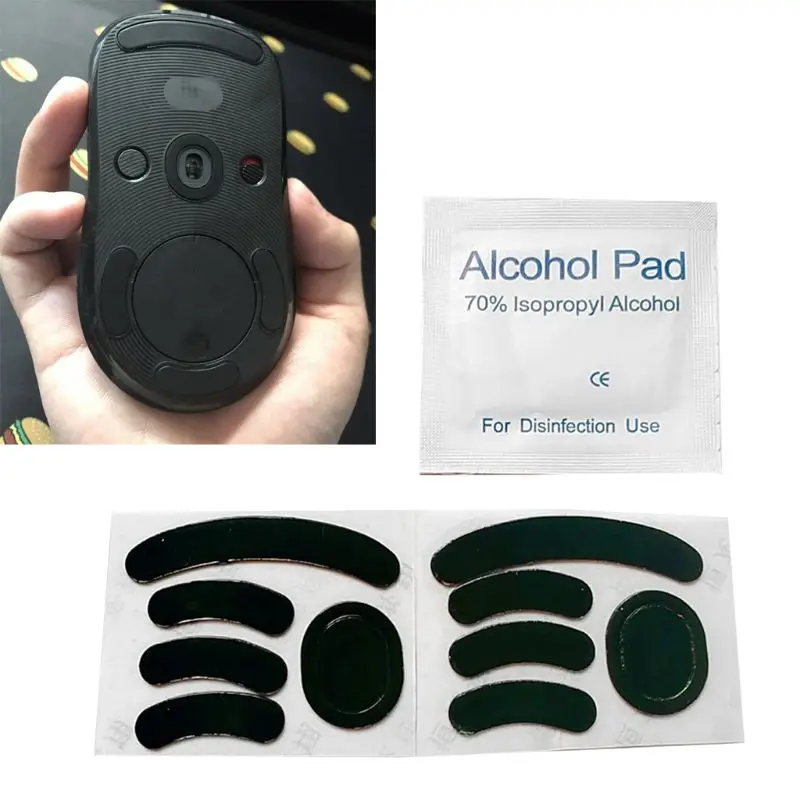 New 2 Sets Replacement 0.6mm Mouse Feet Skates Mouse Pads For Logitech G Pro Wireless Skates mouse pad mouse skates