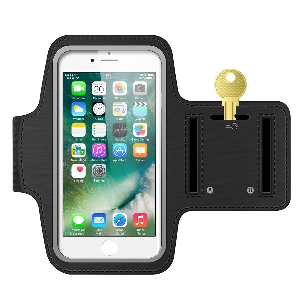 Normal Armband Спортивный браслет на руку 180 Вращающийся браслет-держатель для телефона для iPhone Xs Max XR 8 7 Plus для samsung Note 9 S10 S9 S8 Plus для huawei - Цвет: Normal Armband