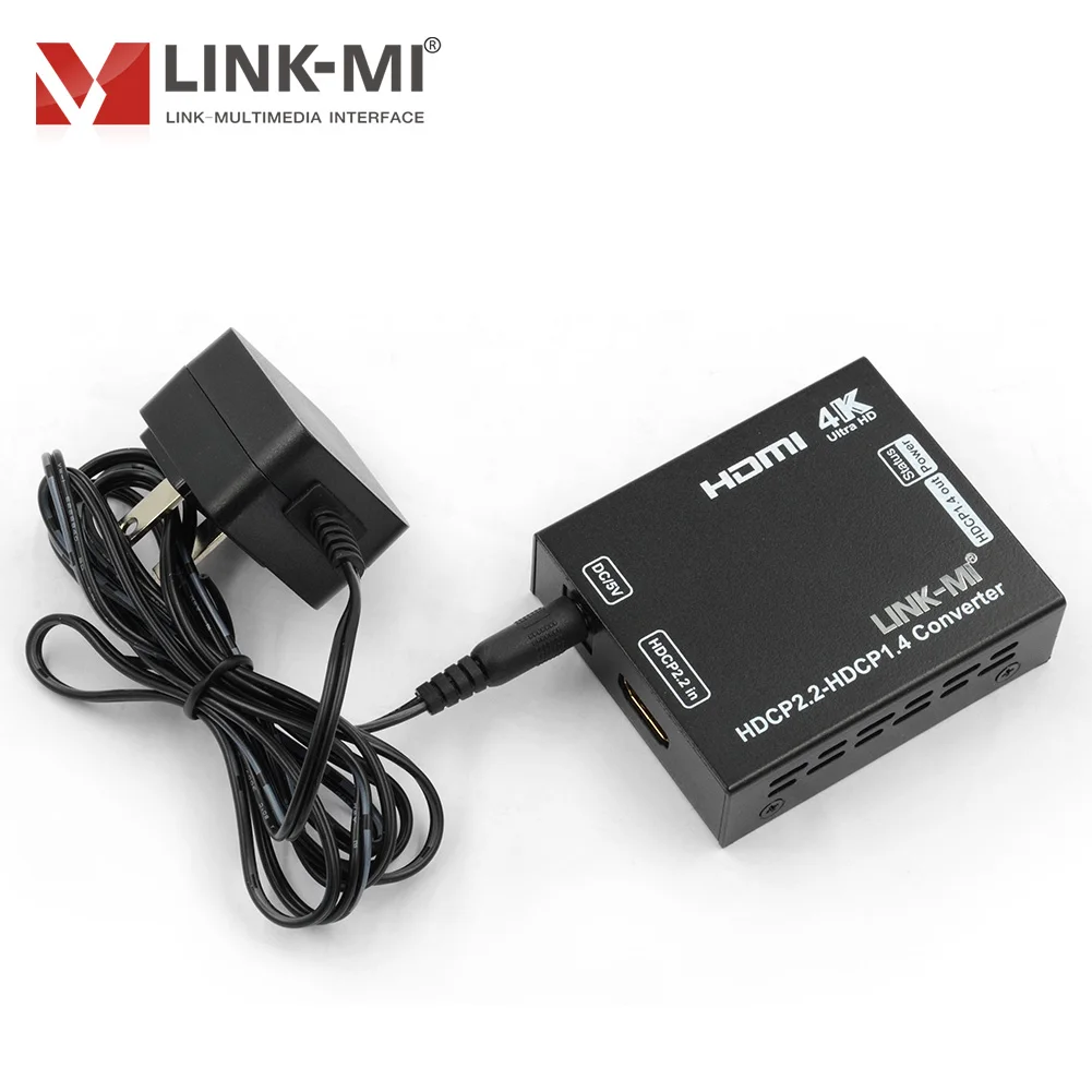 HDCP2.2 to 1.4 Converter link mi HDMI to HDMI YUV 4:2:0 UHD 4Kx2K Video Format Up to 1080p/4K /3D Video HDCP 2.2 to HDCP 1.4 6