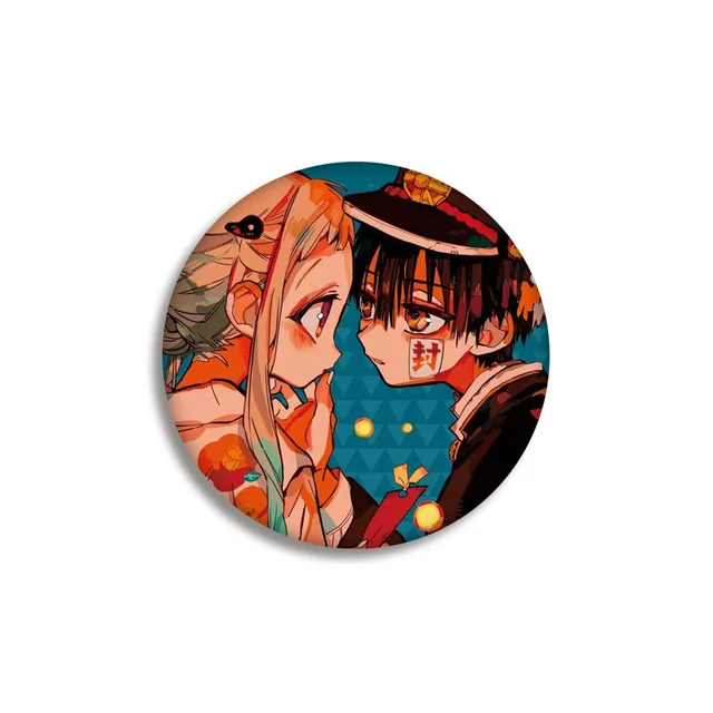 Toilet Bound Hanako Kun Anime Badges on a Backpack NENE Anime Icons Pins Badge Decoration Brooches Metal Badges For Clothes DIY 23