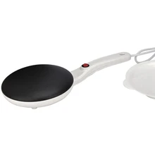 Electric Crepe Maker Breakfast Pizza Machine Pancake Baking Pan Cake Non-Stick Griddle Chinese Spring Roll Cooking Tools -White Electric Crepe Maker Breakfast Pizza Machine Pancake Baking Pan Cake Non-Stick Griddle Chinese Spring Roll Cooking Tools -White