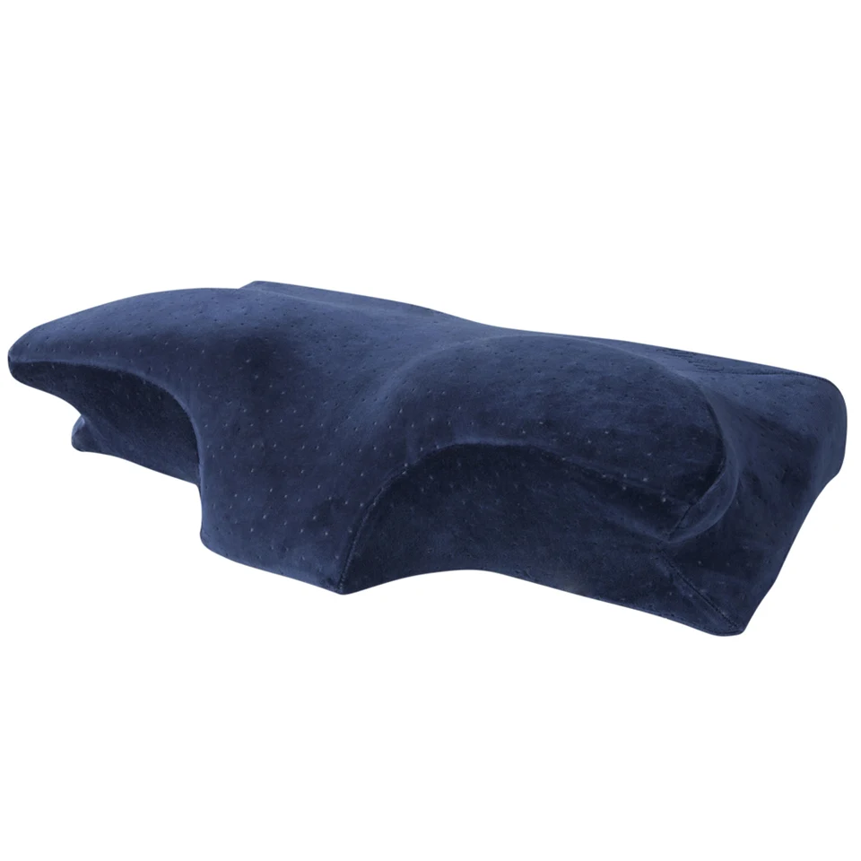 Ортопедическая подушка из пены с эффектом памяти для кровати Comvex, Большая мягкая Ортопедическая подушка для сна, защитная подушка для здоровья в форме рога - Цвет: Cervical Pillow