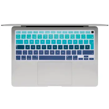 

Spanish Laptop color silicone Keyboard Cover For Macbook Air 13 A2179 Protective film keyboard case For Apple Air13 2020 New