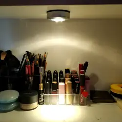 Lampe tactile Portable à 3 LED, pressoir à la main, pour voiture, petite lampe de chevet, lampe de chevet, garde robe, lampes de lecture 