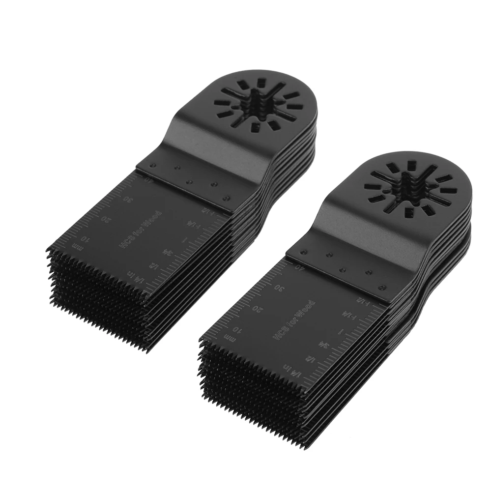 

20pcs 34mm Multifunctional Saw Blades Compatible Oscillating Tool Set for Repairing Cutting Starlock System