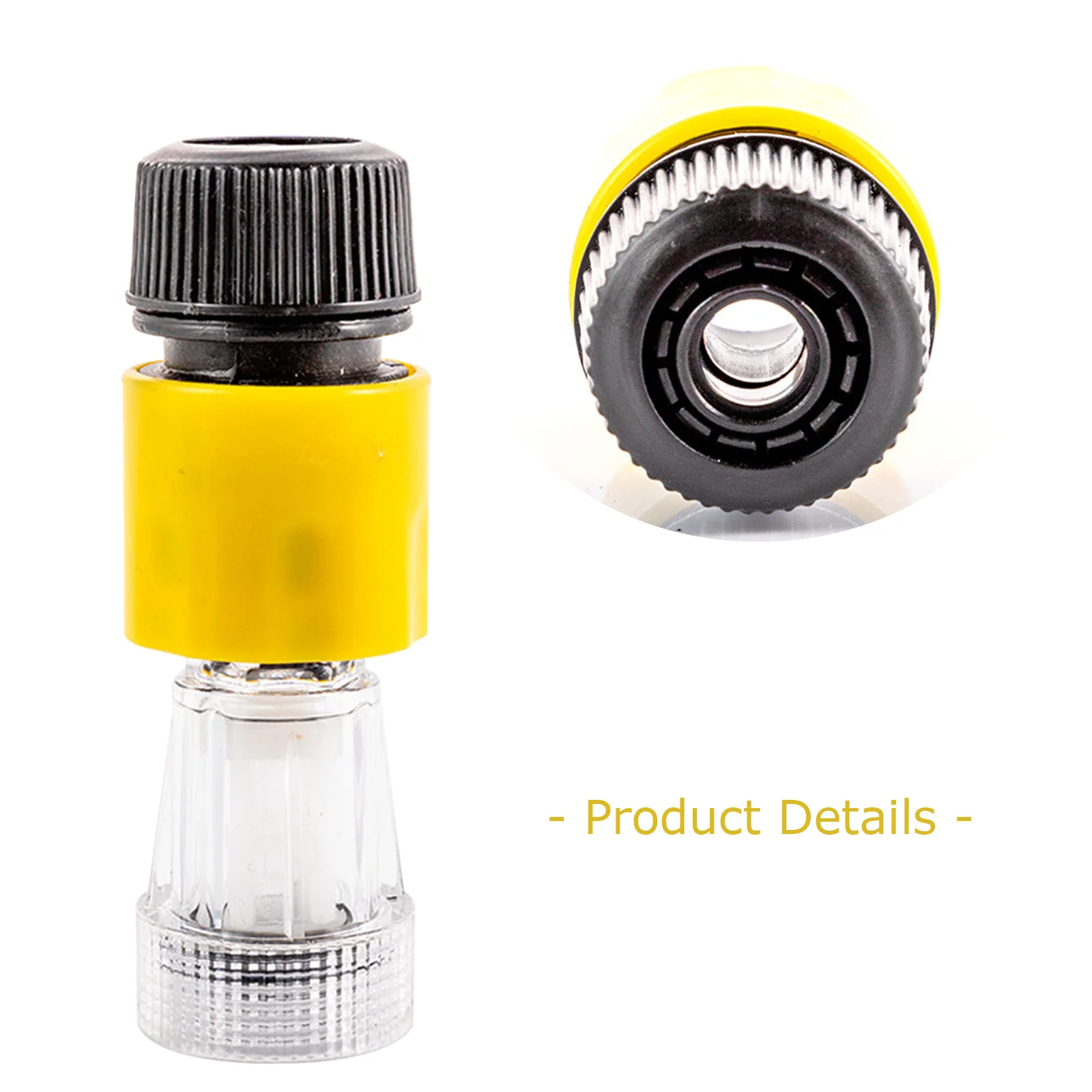 Car Washing Machine Adapter For High Pressure Washer Water Connector Filter Quick Connection Hose Pipe Fitting Car Accessories