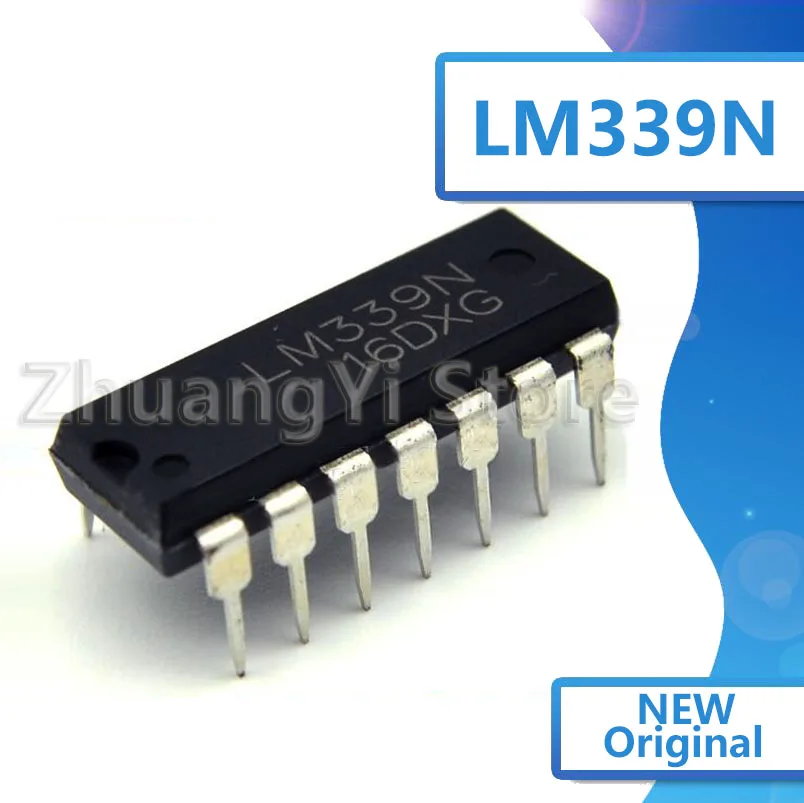 100 pieces Comparator ICs Lo Pwr QUAD Vltg COMPARATOR