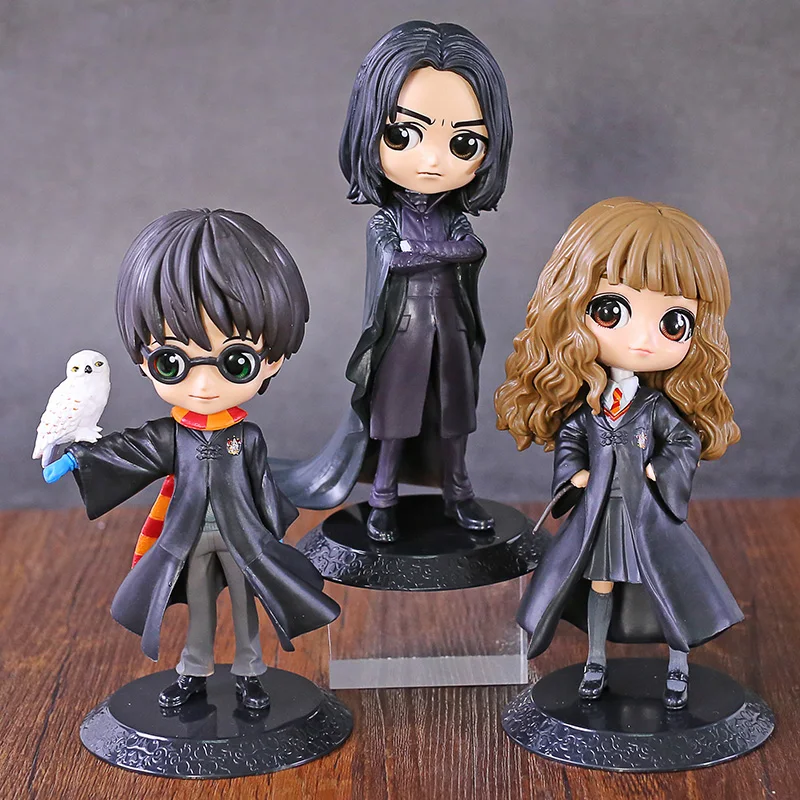 Q Posket Hermione Snape Fred George Weasley Version ПВХ фигурка Коллекционная модель игрушка Qposket Doll