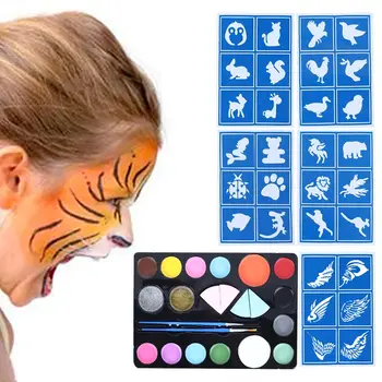 

Face Painting Random Color Painting Primer Face Painting 1set Face Paint Drawing Face Painting Random Color Art Supplies