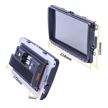 

60W Car MP5 Player WIFI Accessories Audio Bluetooth Wireless FM For Golf