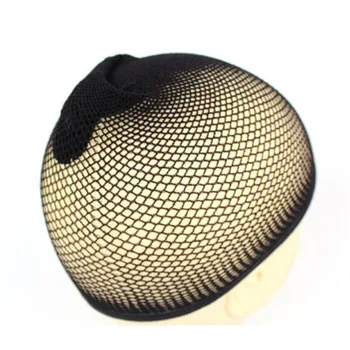 

Wig Caps for Making Wigs Full Lace Wig Weaving Cap Mesh Base Machine Made Stretchy Net Medium with Adjustable Strap Black beige