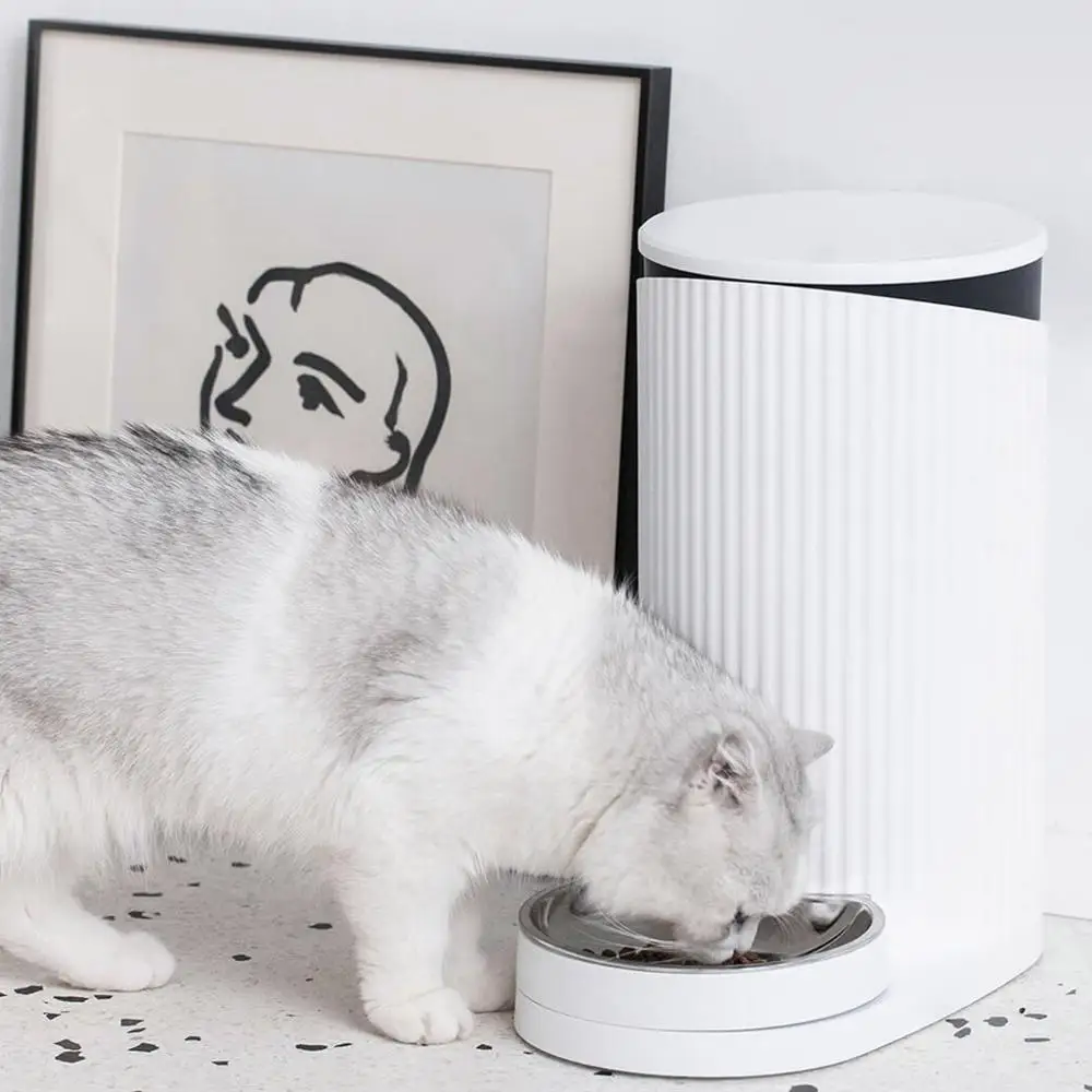 Mijia FURRYTAIL Pet Smart Feeder автоматическая подача анти-засорение приложение дистанционное управление синхронизации количественная кормушка для кошек собак домашних животных